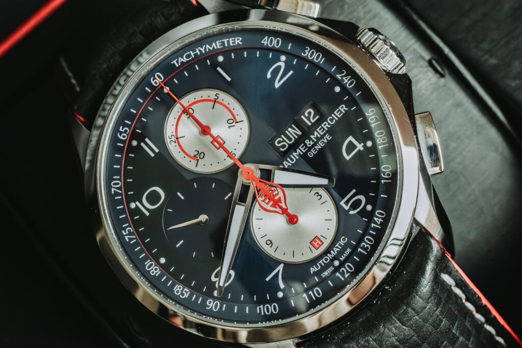 Baume & Mercier Clifton Club Shelby Cobra Close Up