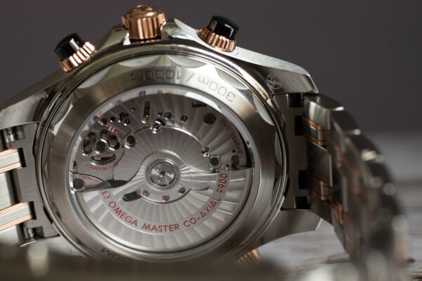 OMEGA Seamaster 300M Sedna Gold Chronograph