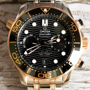 OMEGA Seamaster 300M Sedna Gold Chronograph