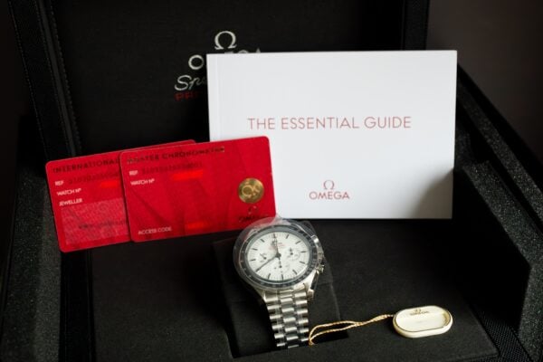 OMEGA Speedmaster Moonwatch White Dial Watch 310.30.42.50.04.001