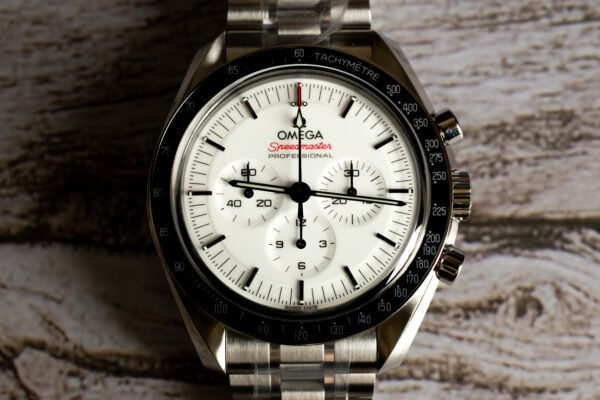 OMEGA Speedmaster Moonwatch White Dial Watch 310.30.42.50.04.001