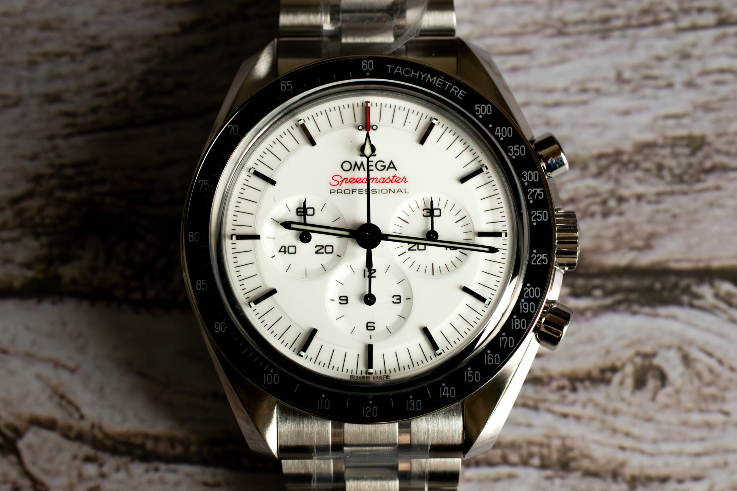 OMEGA Speedmaster Moonwatch White Dial Watch 310.30.42.50.04.001