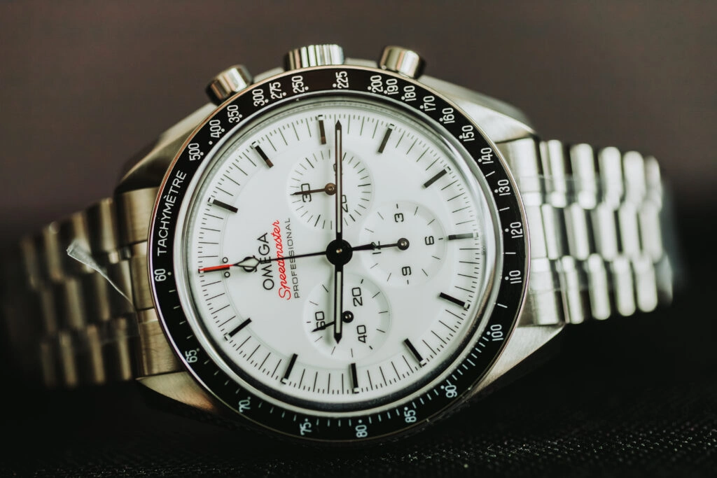 OMEGA Speedmaster Moonwatch White Dial Watch 310.30.42.50.04.001