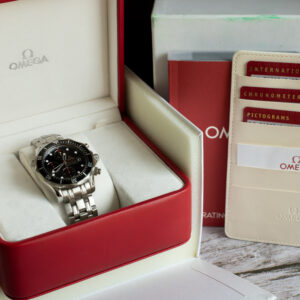 Pre-Owned OMEGA Seamaster 300M Chronograph Black Dial