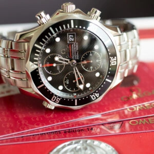 Pre-Owned OMEGA Seamaster 300M Chronograph Black Dial