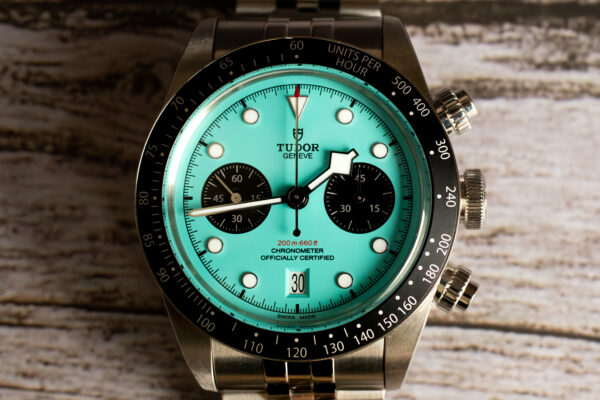 TUDOR Black Bay Chrono Flamingo Blue Watch M79360N-0024