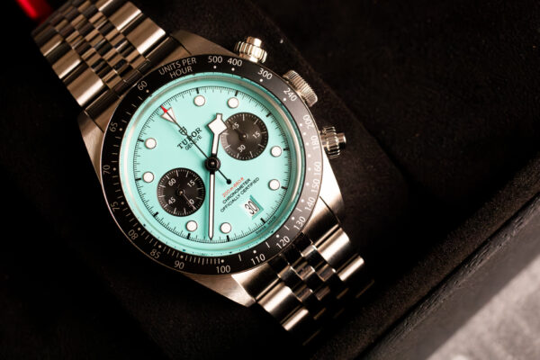 TUDOR Black Bay Chrono Flamingo Blue Watch M79360N-0024