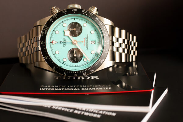 TUDOR Black Bay Chrono Flamingo Blue Watch M79360N-0024