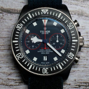 TUDOR Pelagos FXD Chrono Alinghi Red Bull M25807KN at MVS Watches