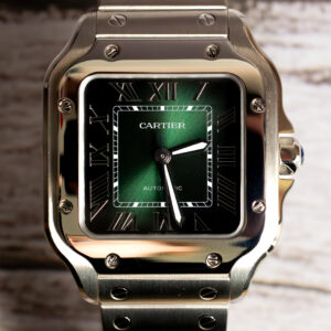 Cartier Santos de Cartier Medium Green Watch WSSA0061