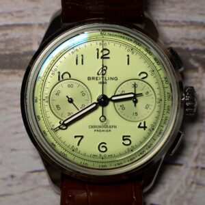 Breitling Premier B09 Chronograph 40 Pistachio Green Watch AB0930D31L1P1