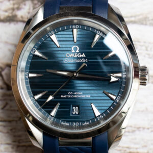 OMEGA Aqua Terra Blue 38mm Watch 220.12.38.20.03.001