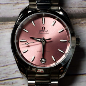 OMEGA Aqua Terra Shell Pink 34mm 220.10.34.20.10.003 at MVS Watches