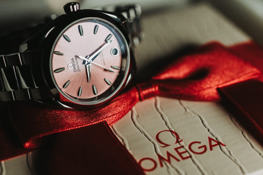 OMEGA Aqua Terra Shell Pink at MVS Watches