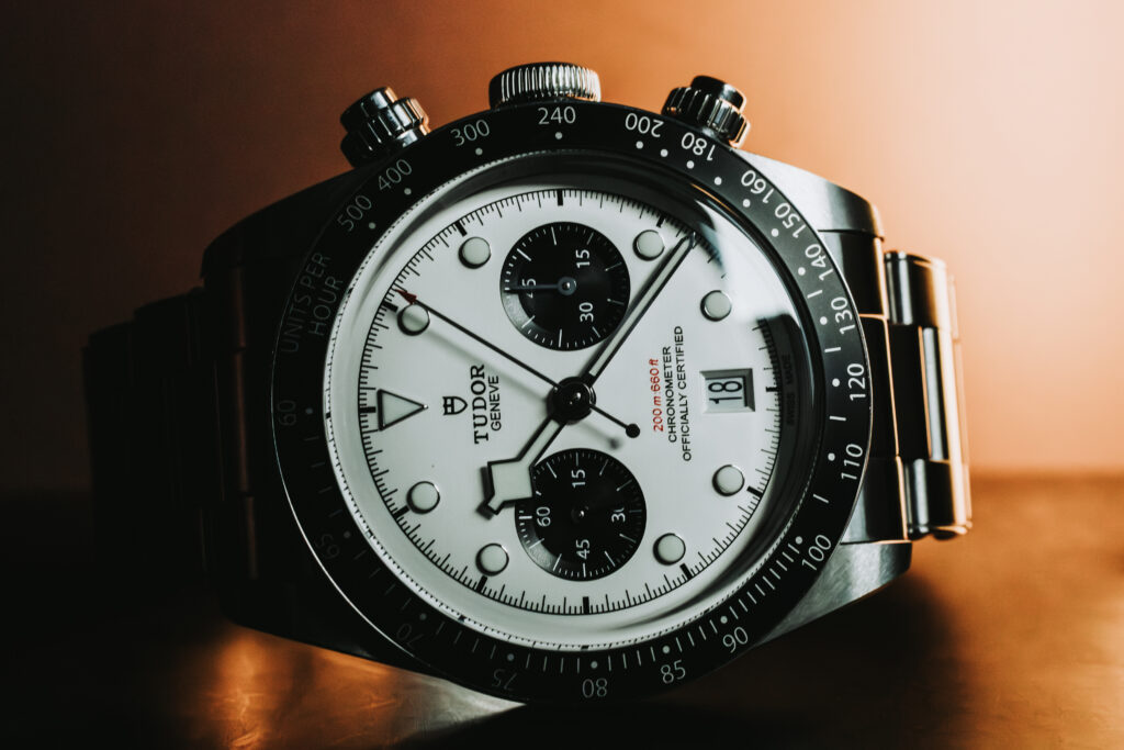TUDOR Black Bay Chrono Panda at MVS Watches