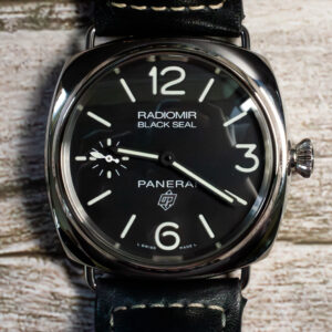 Panerai Radiomir Black Seal Logo 45mm Watch PAM00754 at MVS Watches