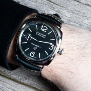 Panerai Radiomir Black Seal Logo 45mm Watch PAM00754 at MVS Watches