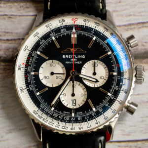 Breitling Navitimer B01 Chronograph 46 Black Dial Watch AB0137211B1P1 at MVS Watches