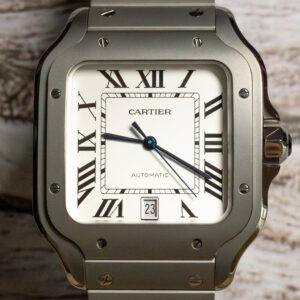 Cartier Santos de Cartier Large Titanium Watch WSSA0089 at MVS Watches