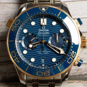 OMEGA Seamaster 300M Yellow Gold Chronograph 210.20.44.51.03.001 at MVS Watches