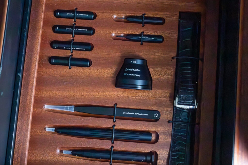 OMEGA Speedmaster Moonwatch 1957 50th Anniversary Watch 311.33.42.50.01.001 at MVS Watches