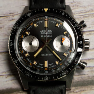 Vulcain Skindiver Chronograph Black 590176A07.BAC201 at MVS Watches