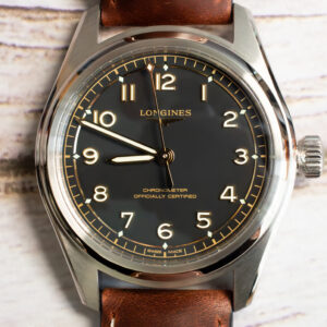 Longines Spirit Pilot 39mm L3.809.4.53.2 Front Shot at MVS Watches