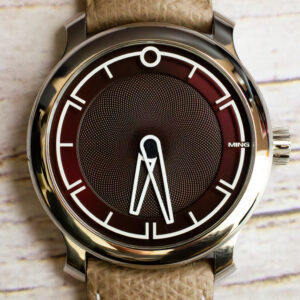 MING 17.09 Burgundy Watch at MVS Watches