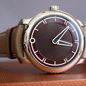 MING 17.09 Burgundy Watch at MVS Watches