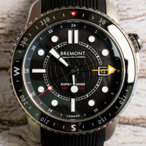 Bremont Supermarine Terra Nova GMT Titanium Limited Edition Front Shot at MVS Watches