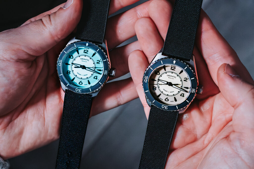 Hands-on review of the Trematic T-Five Beigua Maris. Swiss Made diver in grade 5 titanium, 39mm case and La Joux-Perret G101 movement.