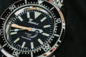 Squale x Seconde/Seconde Watch Your Hand at MVS Watches