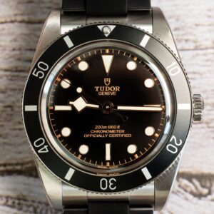 TUDOR Black Bay 54 Black Dial Watch M79000 Front Shot at MVS Watches