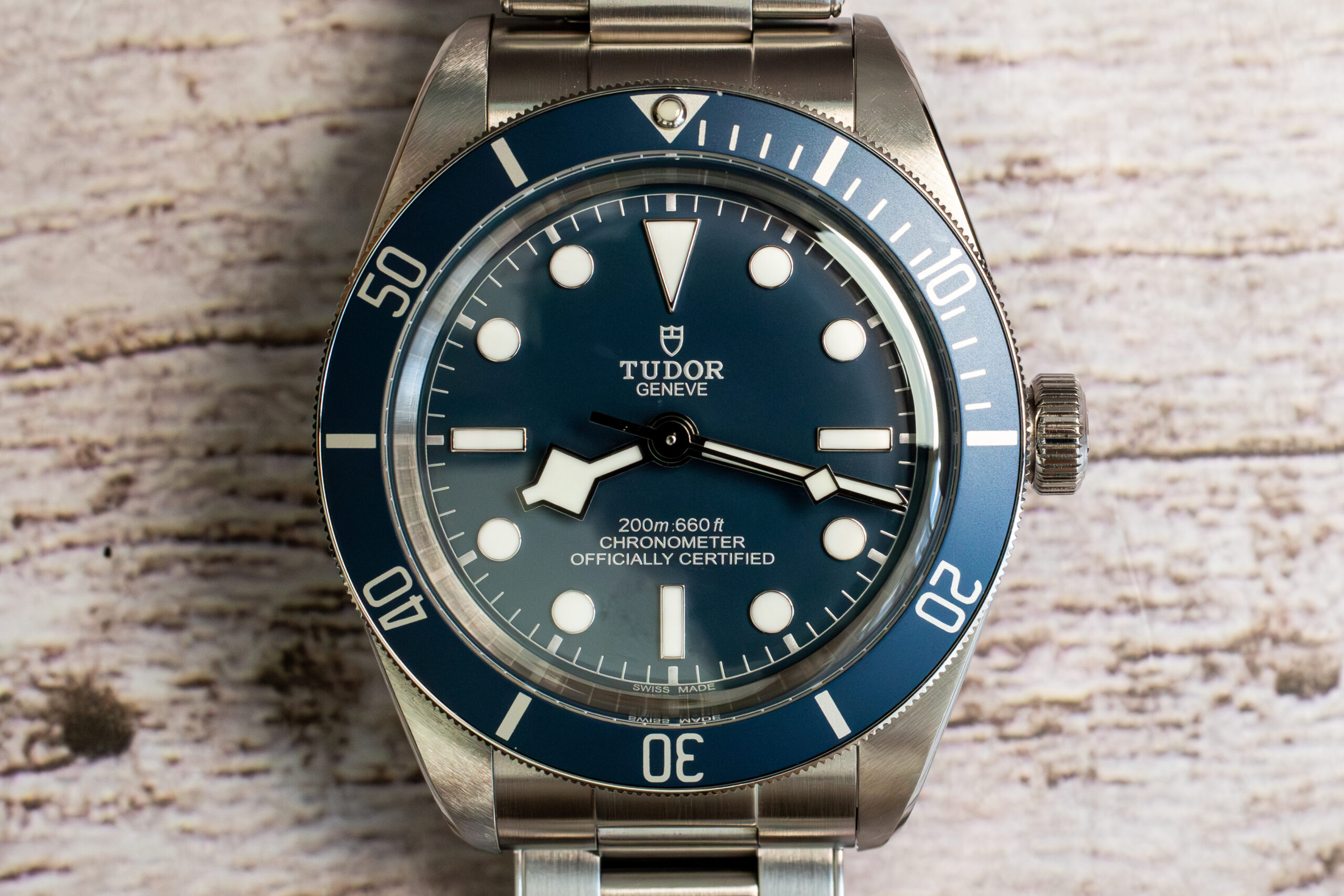 TUDOR Black Bay 58 Blue Dial M79030B Front Shot at MVS Watches