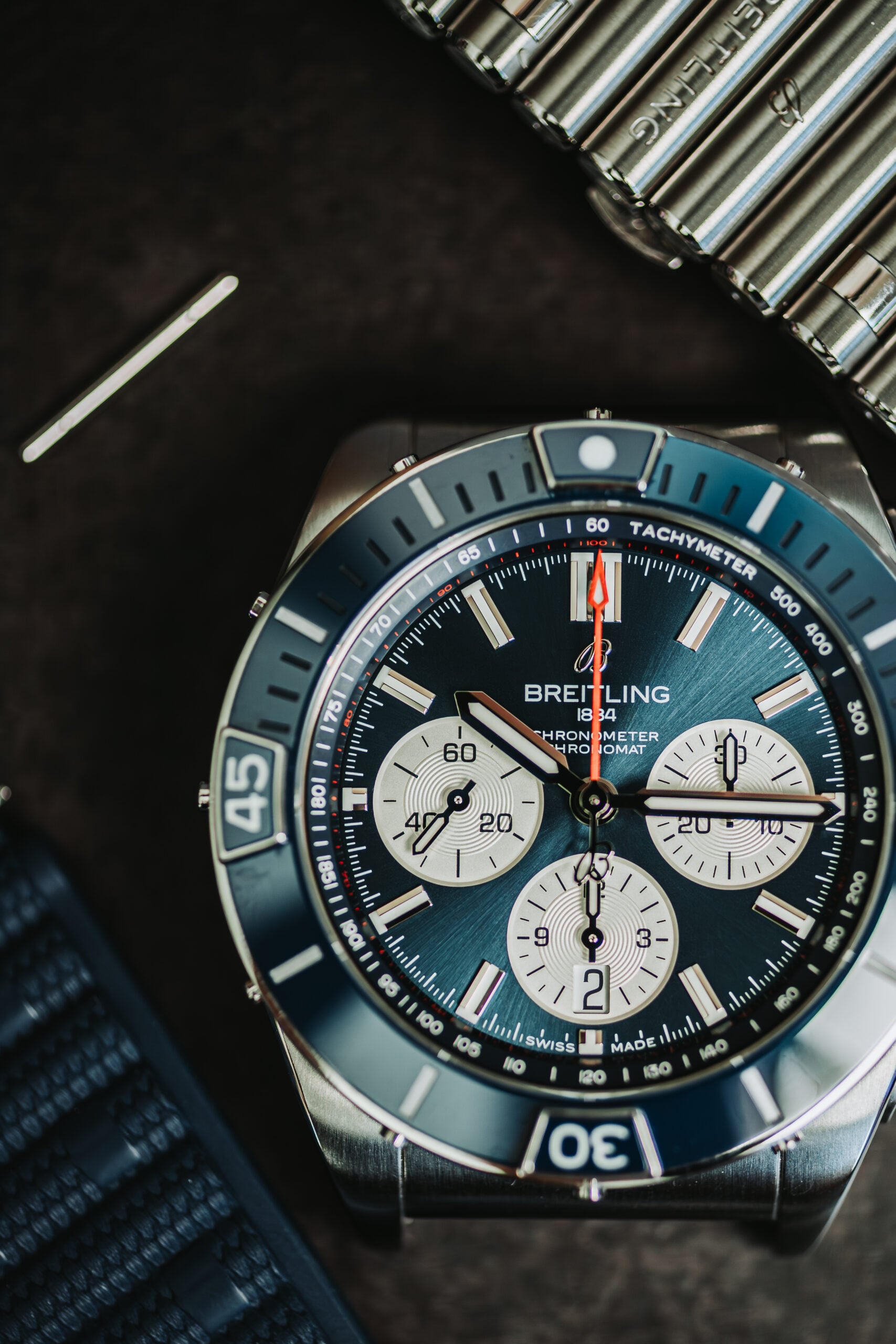 Breitling Super Chronomat B01 Blue at MVS Watches