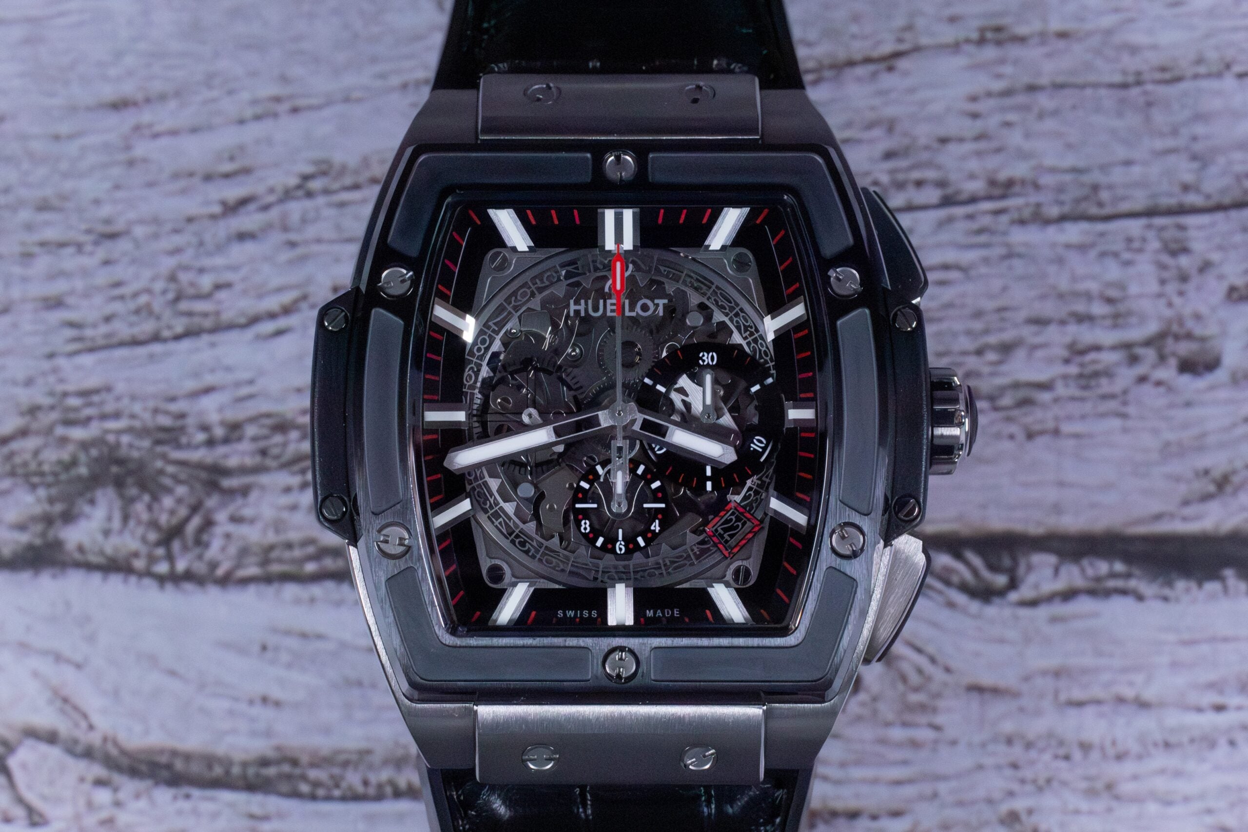 Hublot Spirit of Big Bang Ceramic 601.NM.0173.LR Front Shot at MVS Watches
