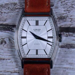 Lorier Zephyr White Watch Front Shot at MVS Watches