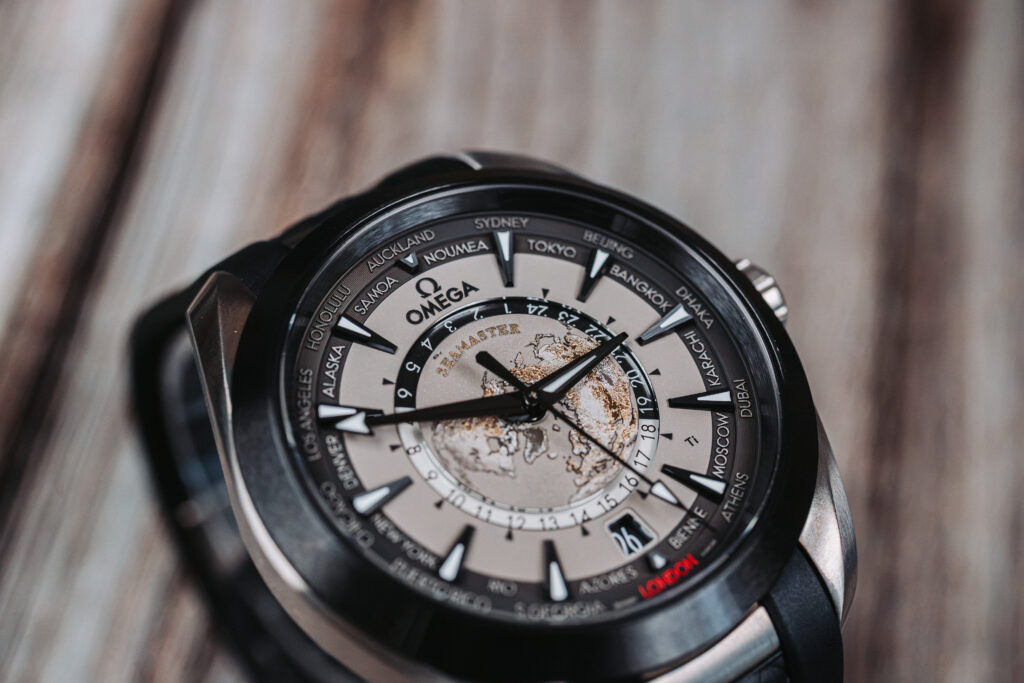 OMEGA Seamaster Aqua Terra Worldtimer Titanium 43mm at MVS Watches