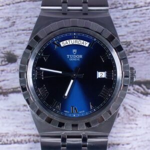 TUDOR Royal Blue Dial 41mm Watch M28600 Front Shot at MVS Watches