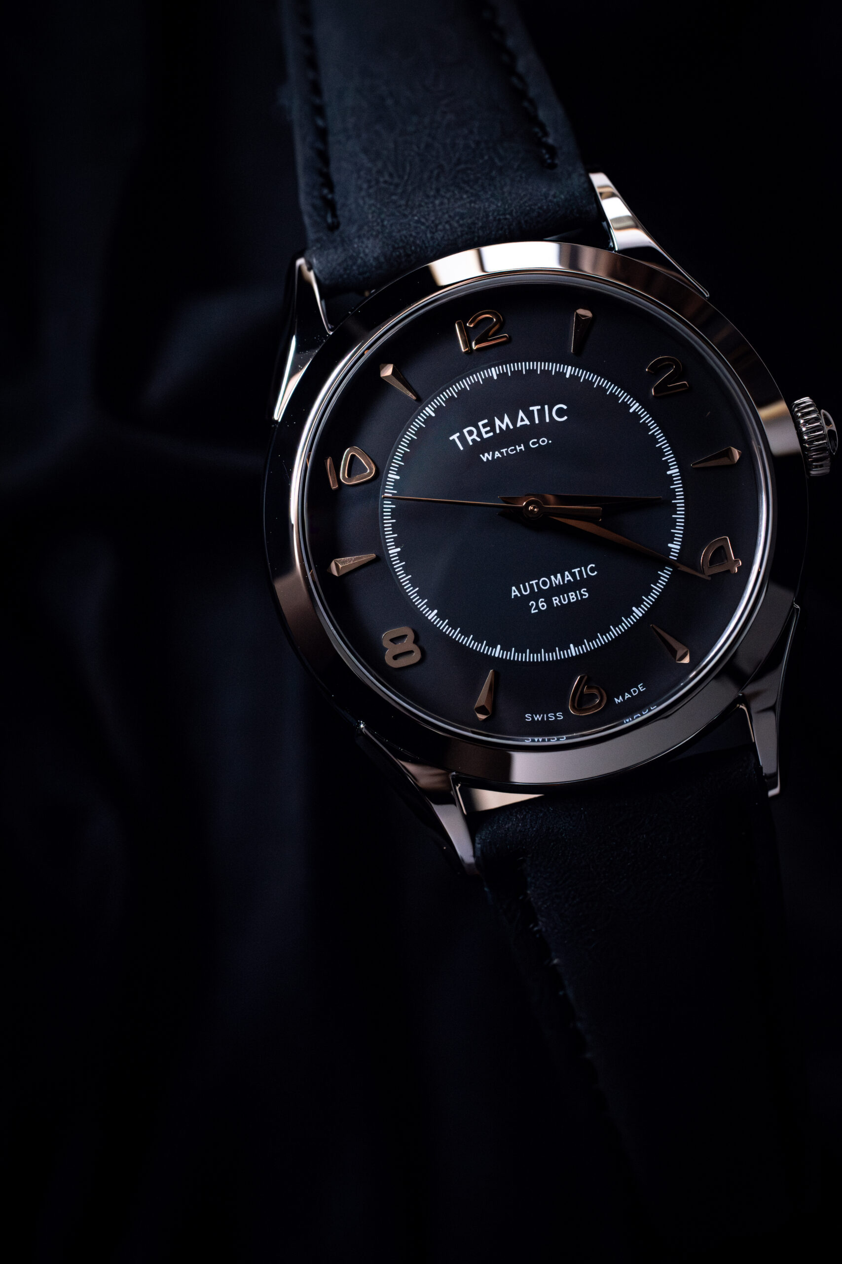 Trematic Archivio Uno Ref.502 Nero at MVS Watches