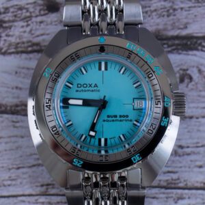 DOXA SUB 300 Aquamarine 821.10.241.10 Front Shot at MVS Watches