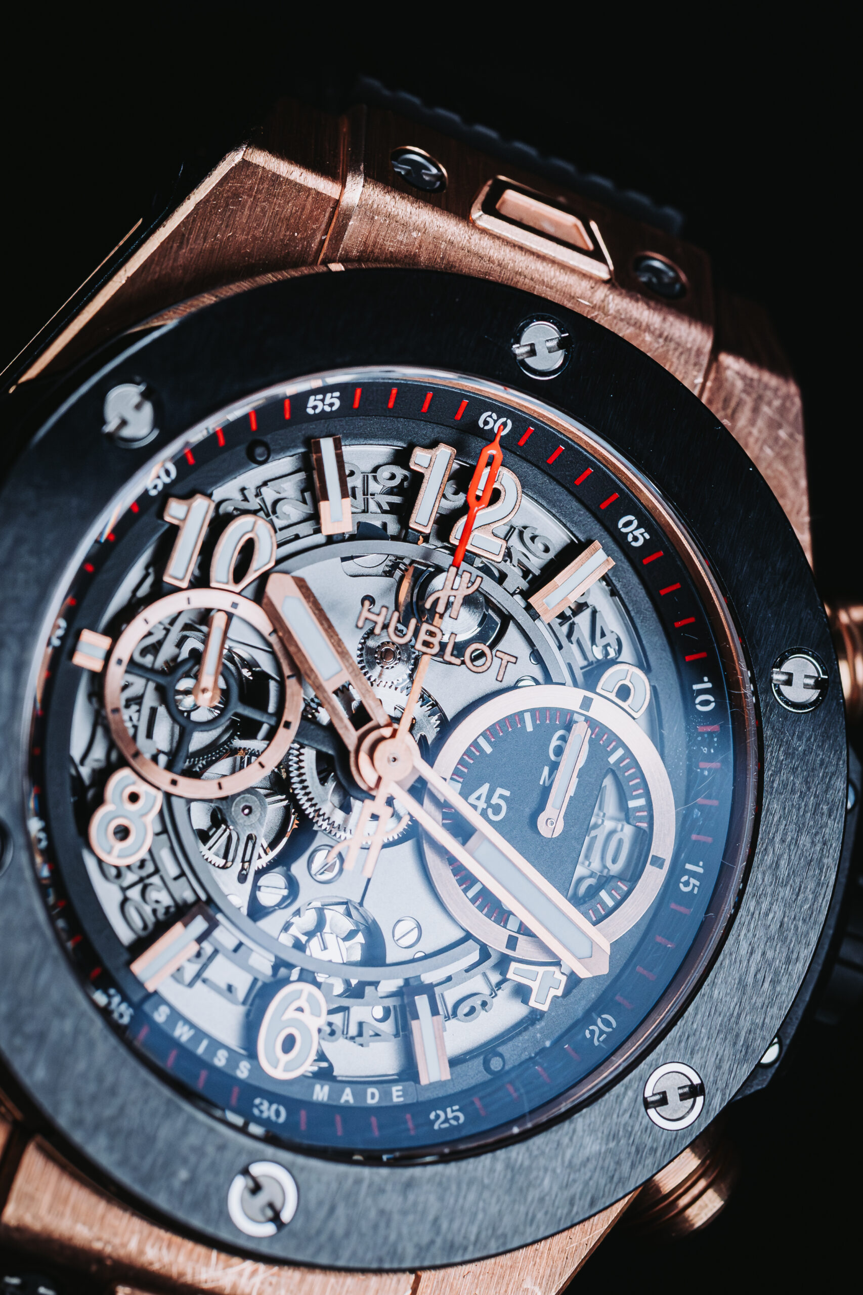 Hublot Big Bang Skeleton King Gold at MVS Watches