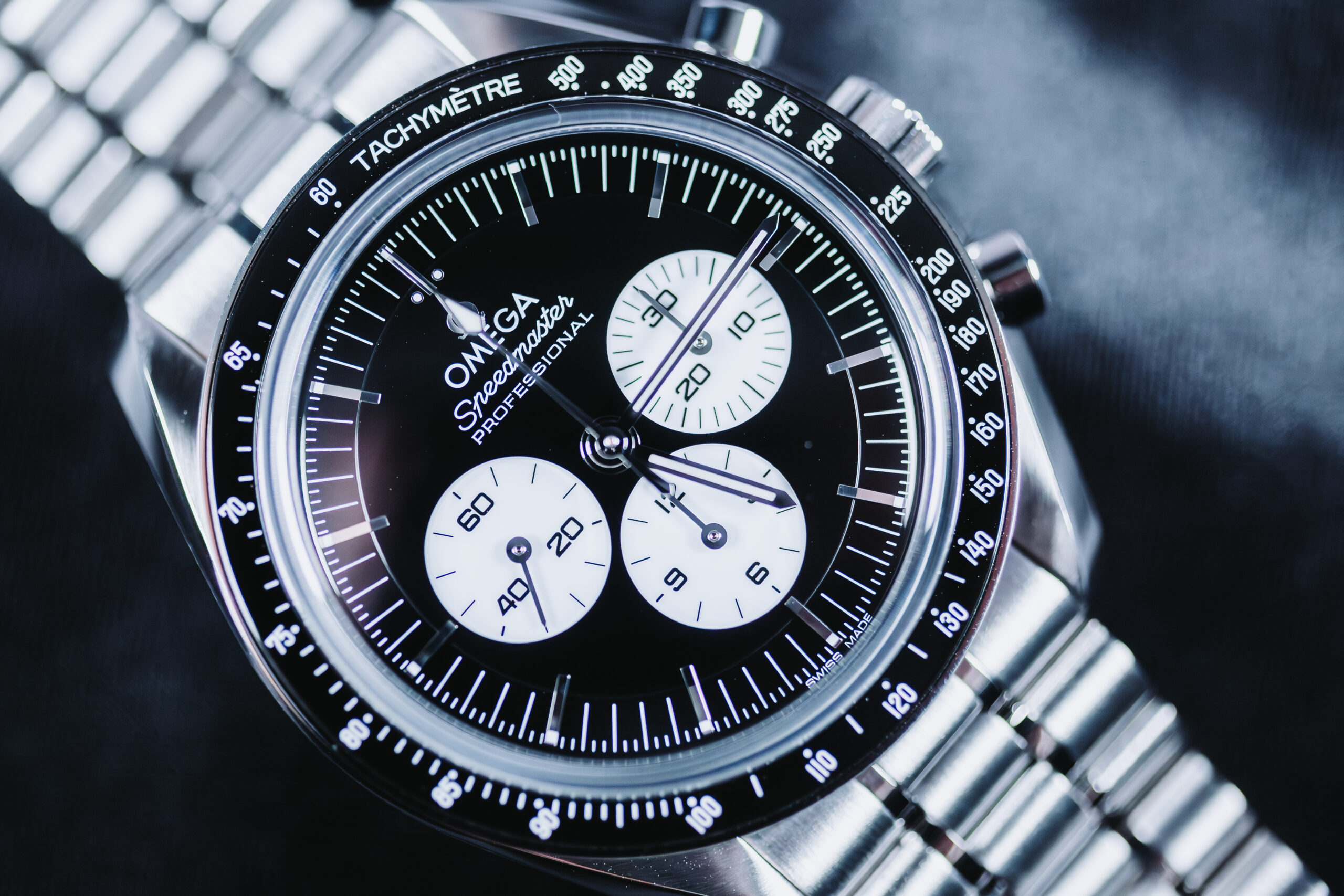 OMEGA Speedmaster Professional Moonwatch Reverse Panda at MVS Watches | OMEGA Watches