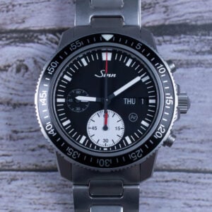 Sinn 613 St Diving Chronograph 613.012 Front Shot at MVS Watches