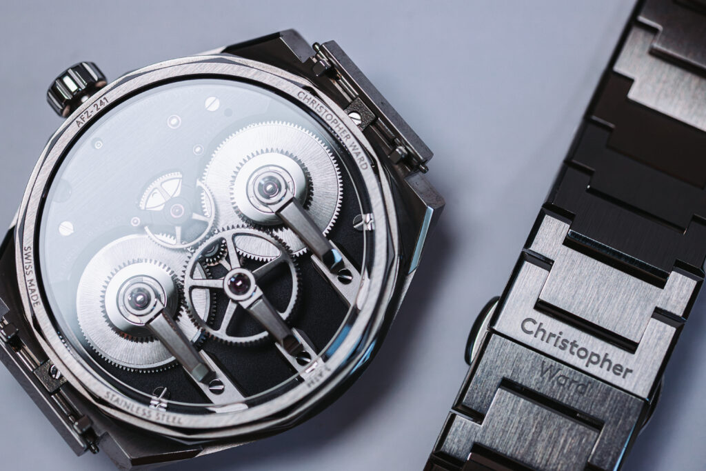 Christopher Ward C12 Loco Caseback at MVS Watches | Christopher Ward Atelier