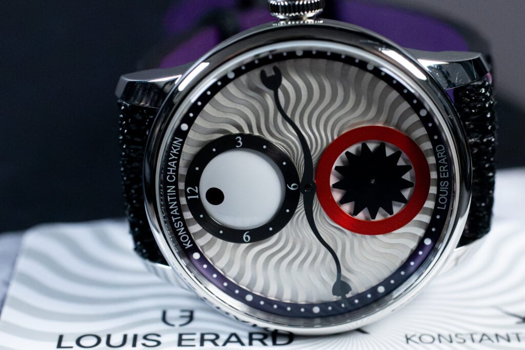 Louis Erard x Konstantin Chaykin Le Régulateur 39mm Warranty Shot at MVS Watches | Unusual Watches