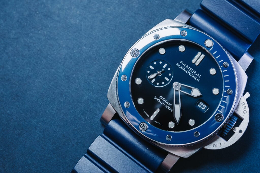 Panerai Submersible Blu Profondo at MVS Watches